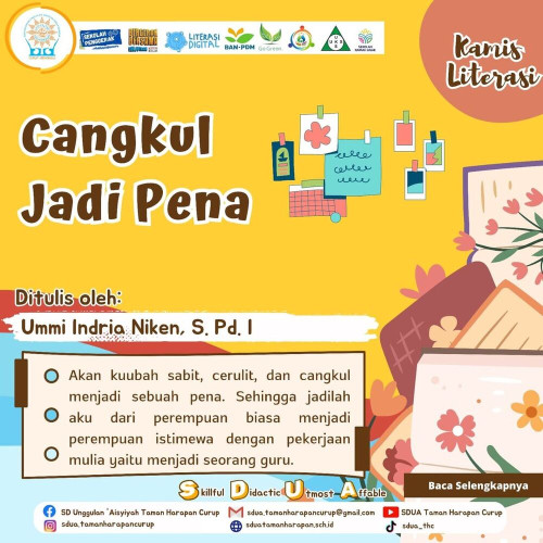 Cangkul Jadi Pena