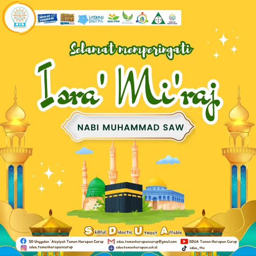 Selamat Memperingati Isra Mi'raj 1446 H