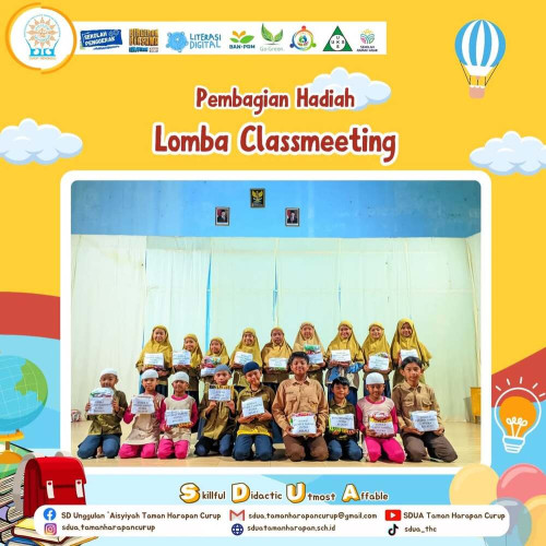 Pembagian Hadiah Lomba Classmeeting 