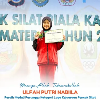 Ulfah Putri Nabila - Meraih Medali Perunggu Katego