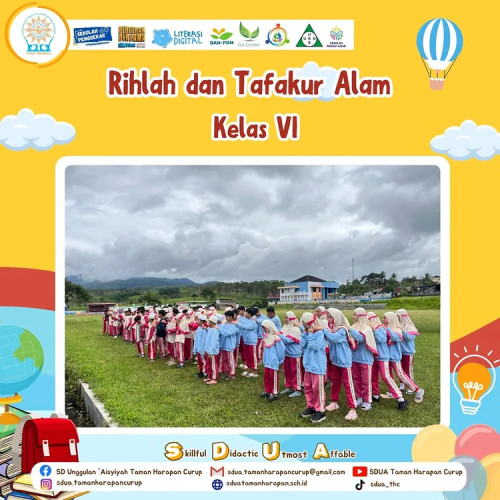 Rihlah dan Tafakur Alam Kelas VI
