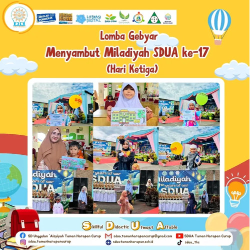 [Hari Ketiga] Lomba Gebyar Menyambut Miladiyah SDUA ke-17